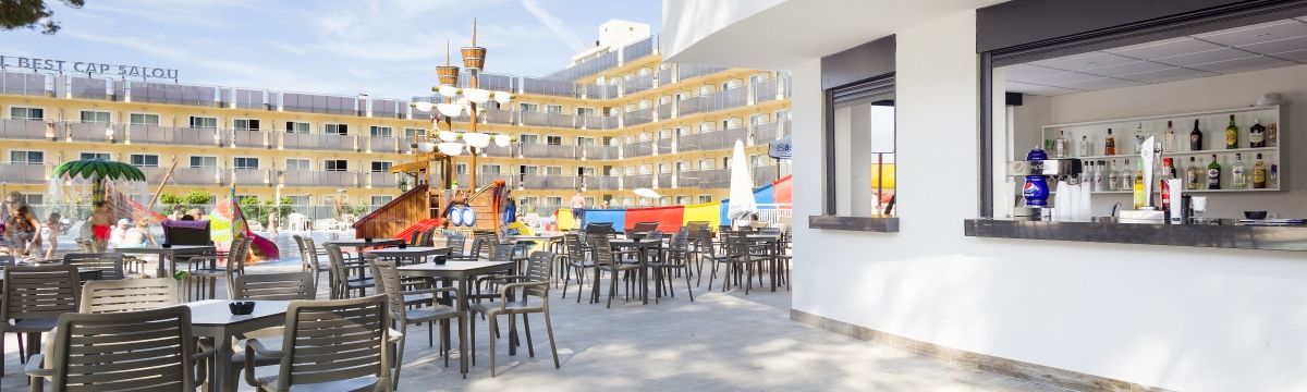 Hotel Best Cap Salou con toboganes en Salou para verano 2023 con opción de anulación